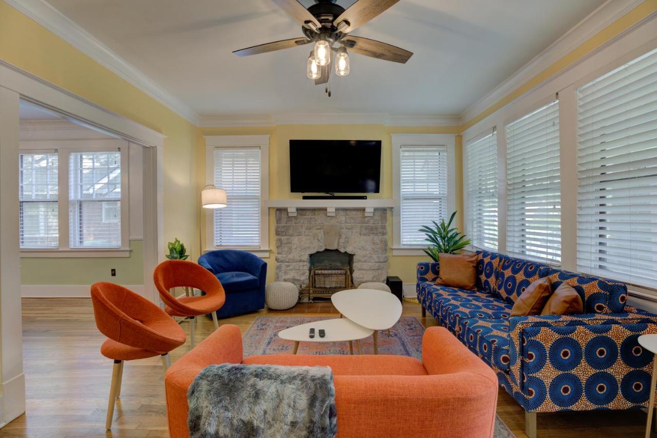 Spacious Bungalow With 6 Beds, Games, And Fire Pit - Close To Beale Street, Bbq, Graceland, & Liberty Bowl Memphis Bagian luar foto