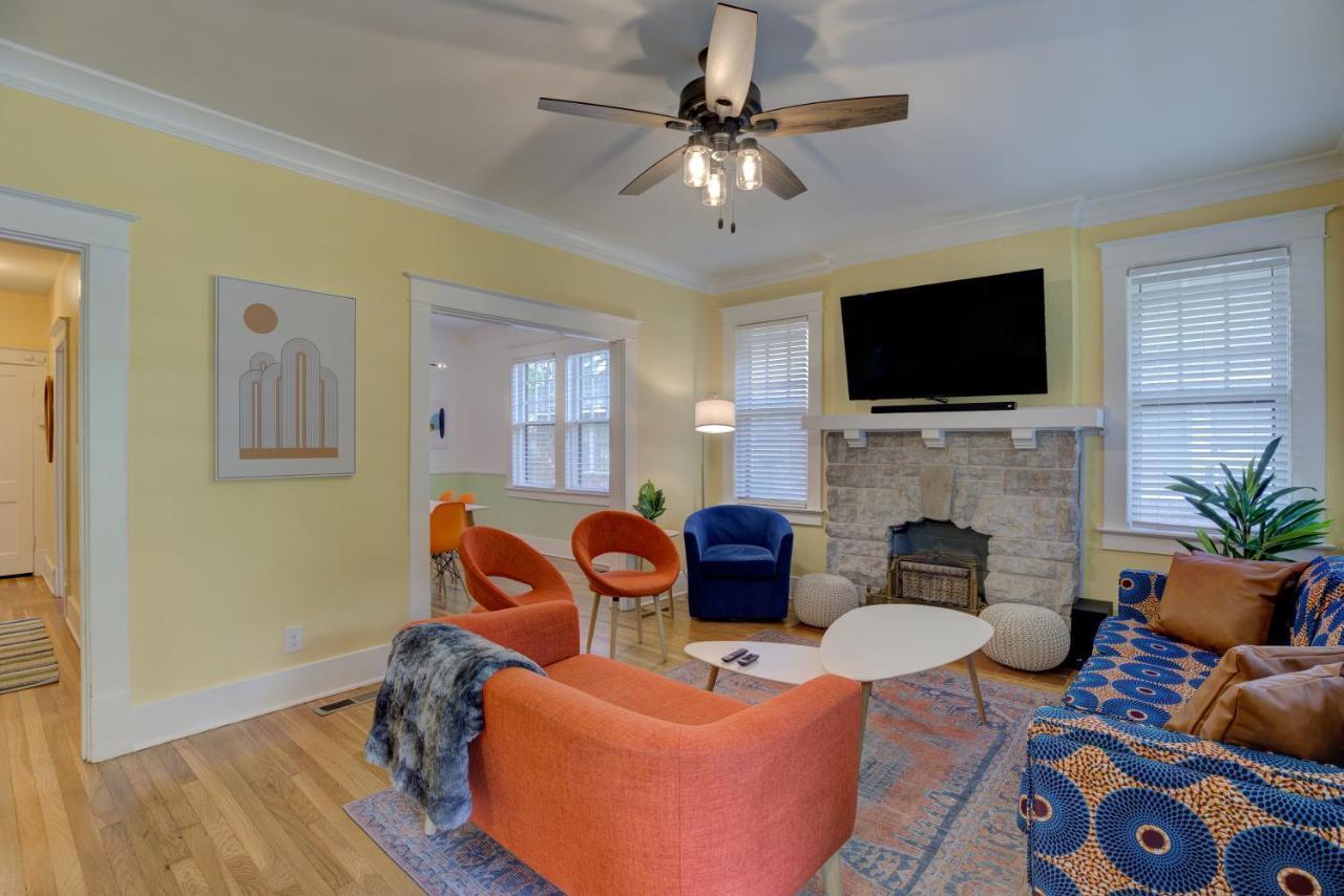 Spacious Bungalow With 6 Beds, Games, And Fire Pit - Close To Beale Street, Bbq, Graceland, & Liberty Bowl Memphis Bagian luar foto